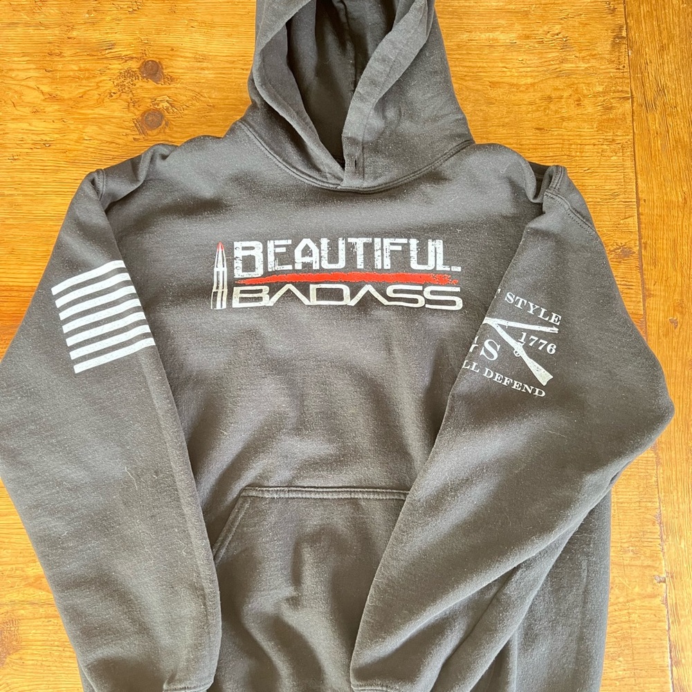 Women’s Grunt Style Black Hoodie in size Medium